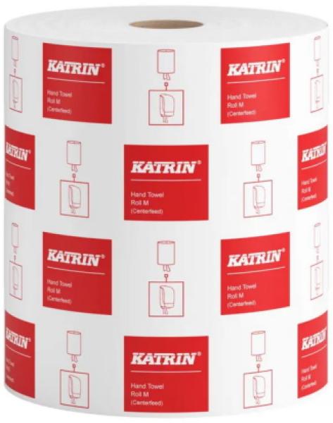 Papierhandtuchrolle 1-lagig Katrin M 20,5x30 cm 1000 Blatt Recycling 485049
